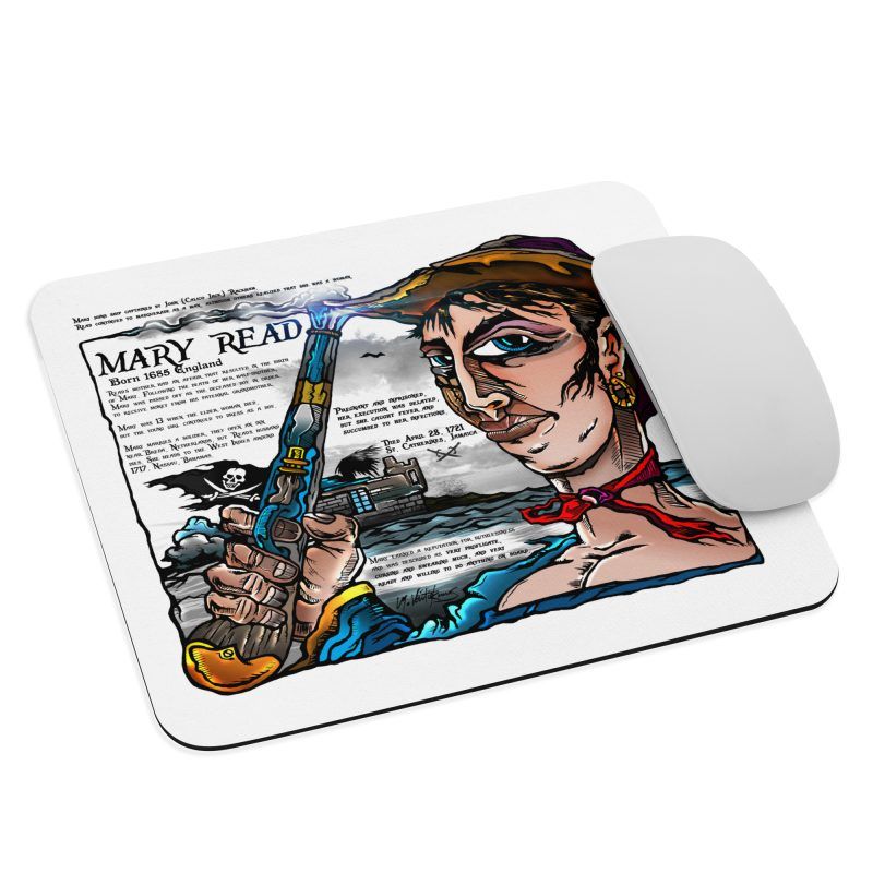 Mary Reid Pyrate Mouse pad