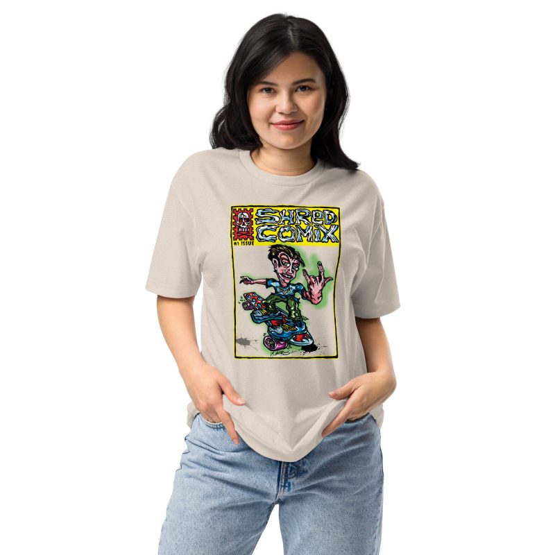 SHRED COMIX Unisex Fitted T-Shirt - Next Level 6210